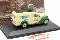 Fiat 1100 ELR Lieferwagen Galbani Baujahr 1951 hellgelb / grün 1:43 Altaya
