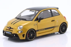 Fiat F595 Abarth Baujahr 2024 gelb 1:18 Solido
