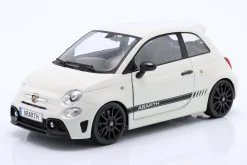 Fiat F595 Abarth Baujahr 2022 weiß 1:18 Solido
