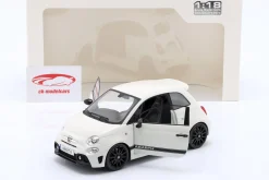 Fiat F595 Abarth Baujahr 2022 weiß 1:18 Solido