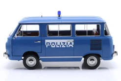 Fiat 850 Familiare Polizia Baujahr 1970 hellblau 1:18 Mitica