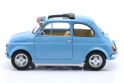 Fiat 500 F Custom Baujahr 1968 hellblau 1:12 KK-Scale