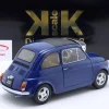 Fiat 500 F Custom mit abnehmbarem Dach Baujahr 1968 blau 1:12 KK-Scale