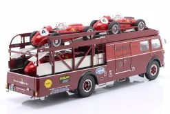 Fiat 642 RN2 Bartoletti Ferrari Renntransporter dunkelrot 1:18 CMR