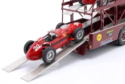 Fiat 642 RN2 Bartoletti Ferrari Renntransporter dunkelrot 1:18 CMR