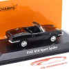 Fiat 850 Sport Spider Baujahr 1968 schwarz 1:43 Minichamps