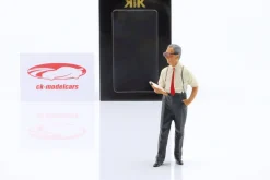 Figur Enzo mit Klemmbrett 1:18 KK-Scale