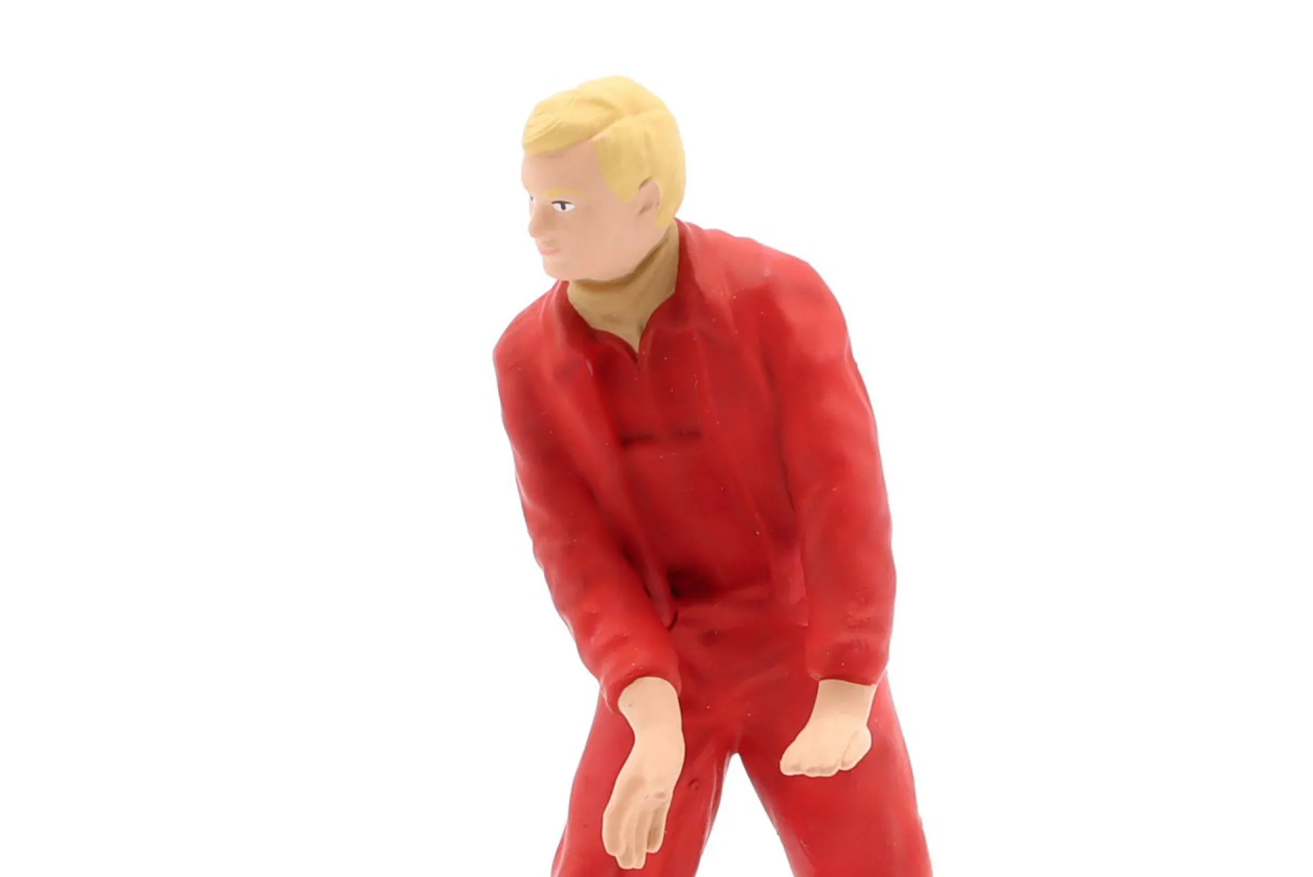 Figur Mechaniker Gerhard K. schiebt 1:18 FigurenManufaktur