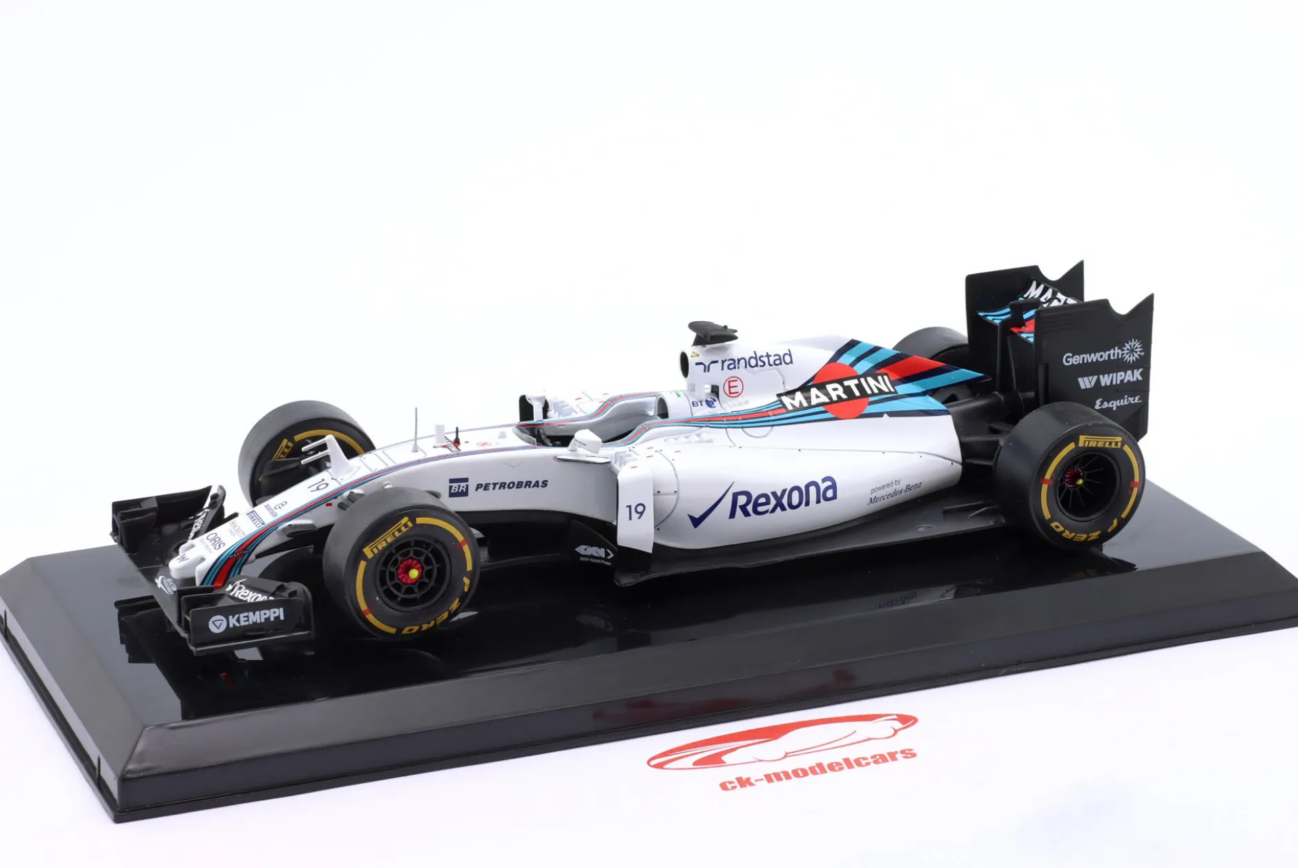 F. Massa Williams FW37 #19 3rd Italien GP Formel 1 2015 1:24 Premium Collectibles