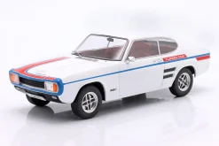 Ford Capri MK I GT Baujahr 1970 weiß / Dekor 1:18 ModelCar Group