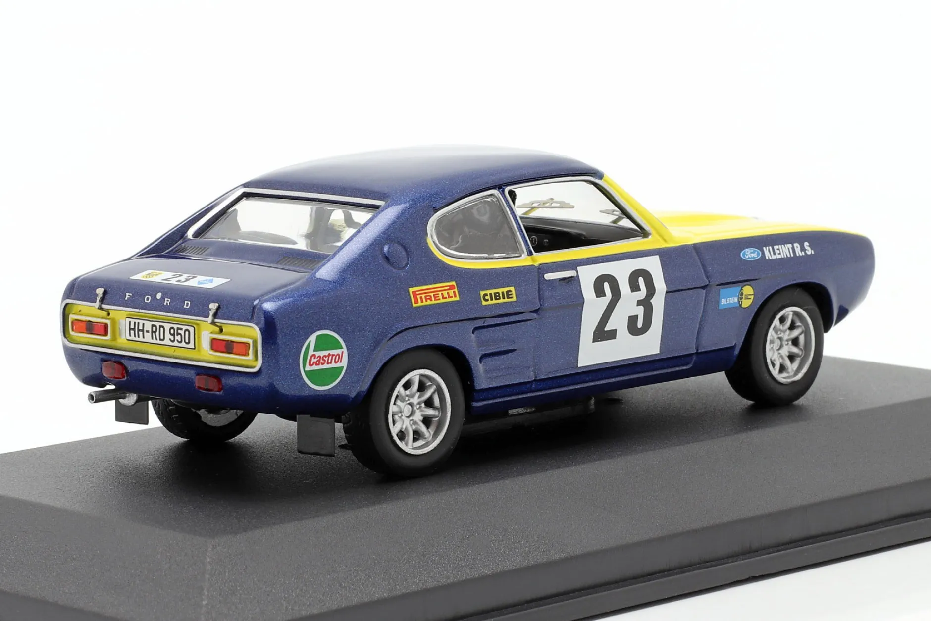 Ford Capri 2600 #23 Olympia-Rallye ERC 1972 Röhrl, Rothfuß 1:43 CMR