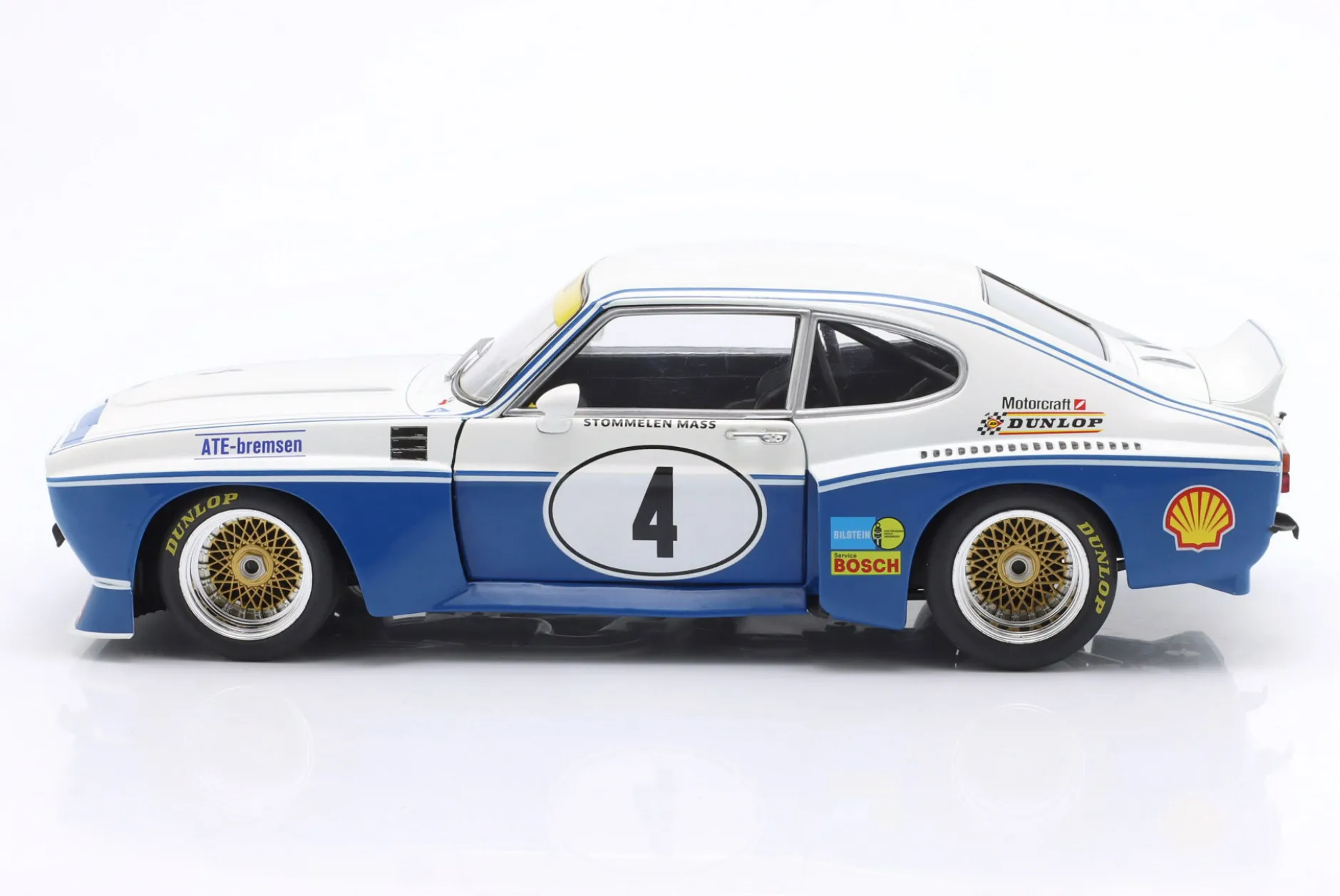 Ford Capri RS 3100 #4 Sieger ETCC Zandvoort 1974 Stommelen, Mass 1:18 WERK83