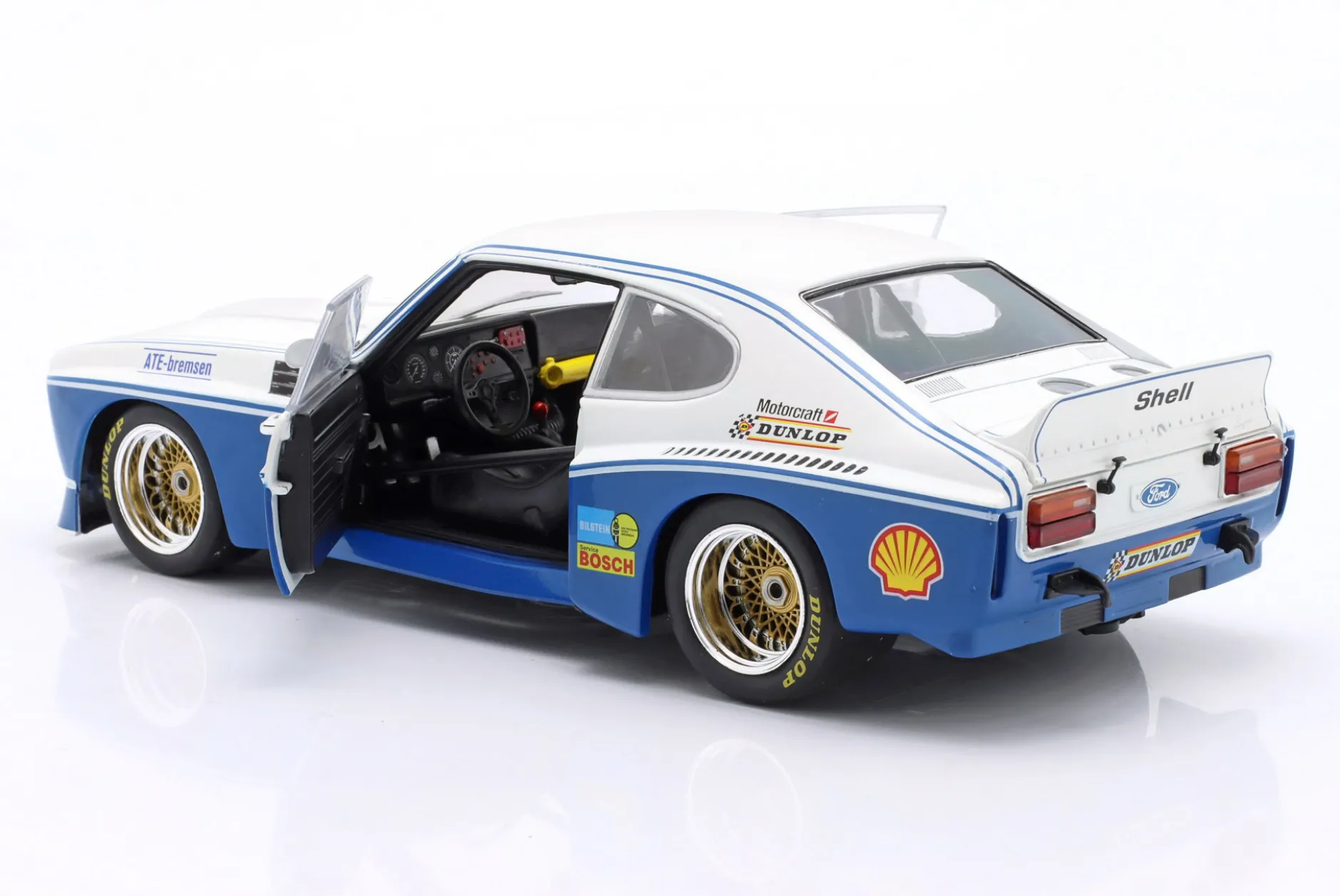Ford Capri RS 3100 #4 Sieger ETCC Zandvoort 1974 Stommelen, Mass 1:18 WERK83