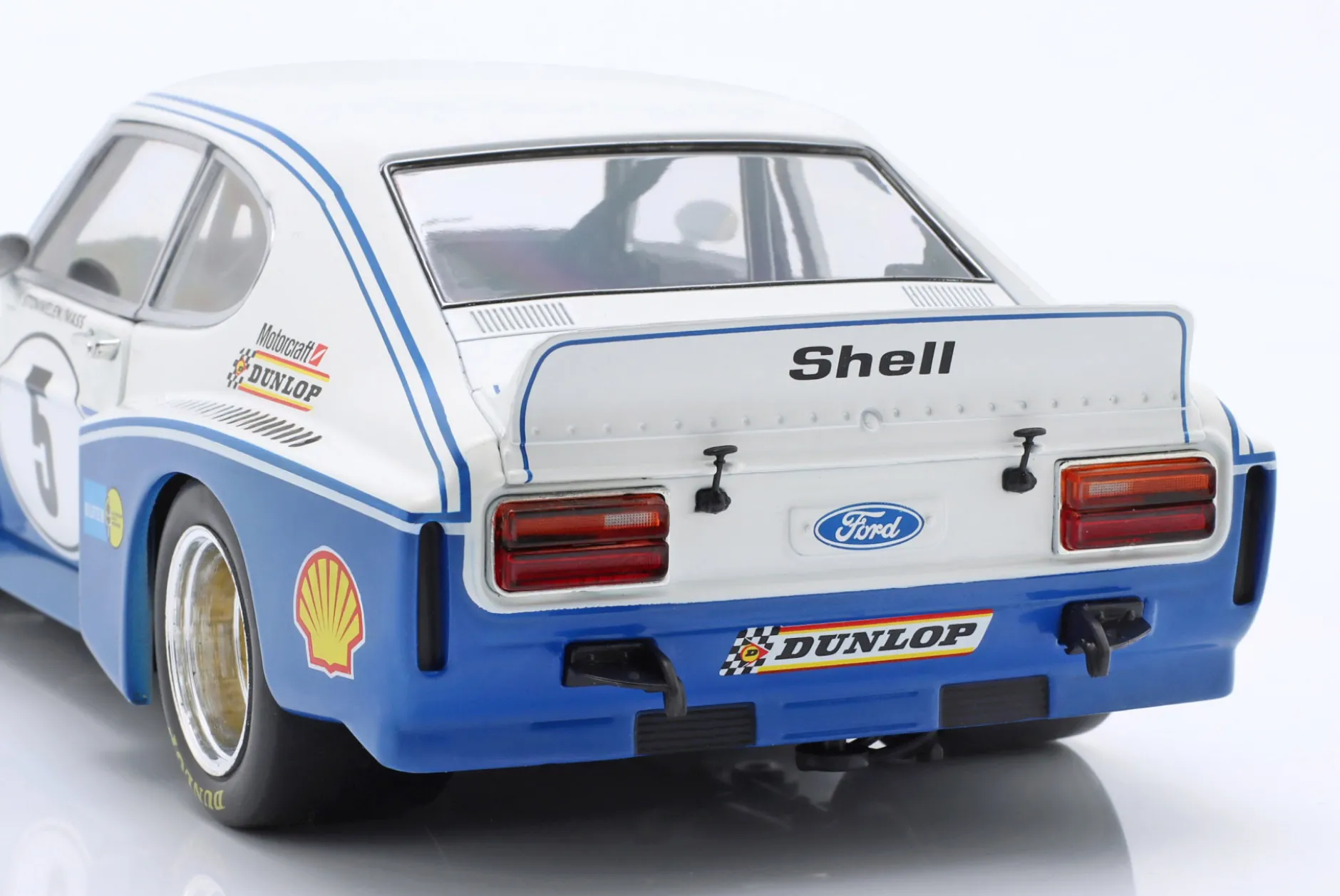 Ford Capri RS 3100 #5 5th ETCC Zandvoort 1974 Stommelen, Mass 1:18 WERK83