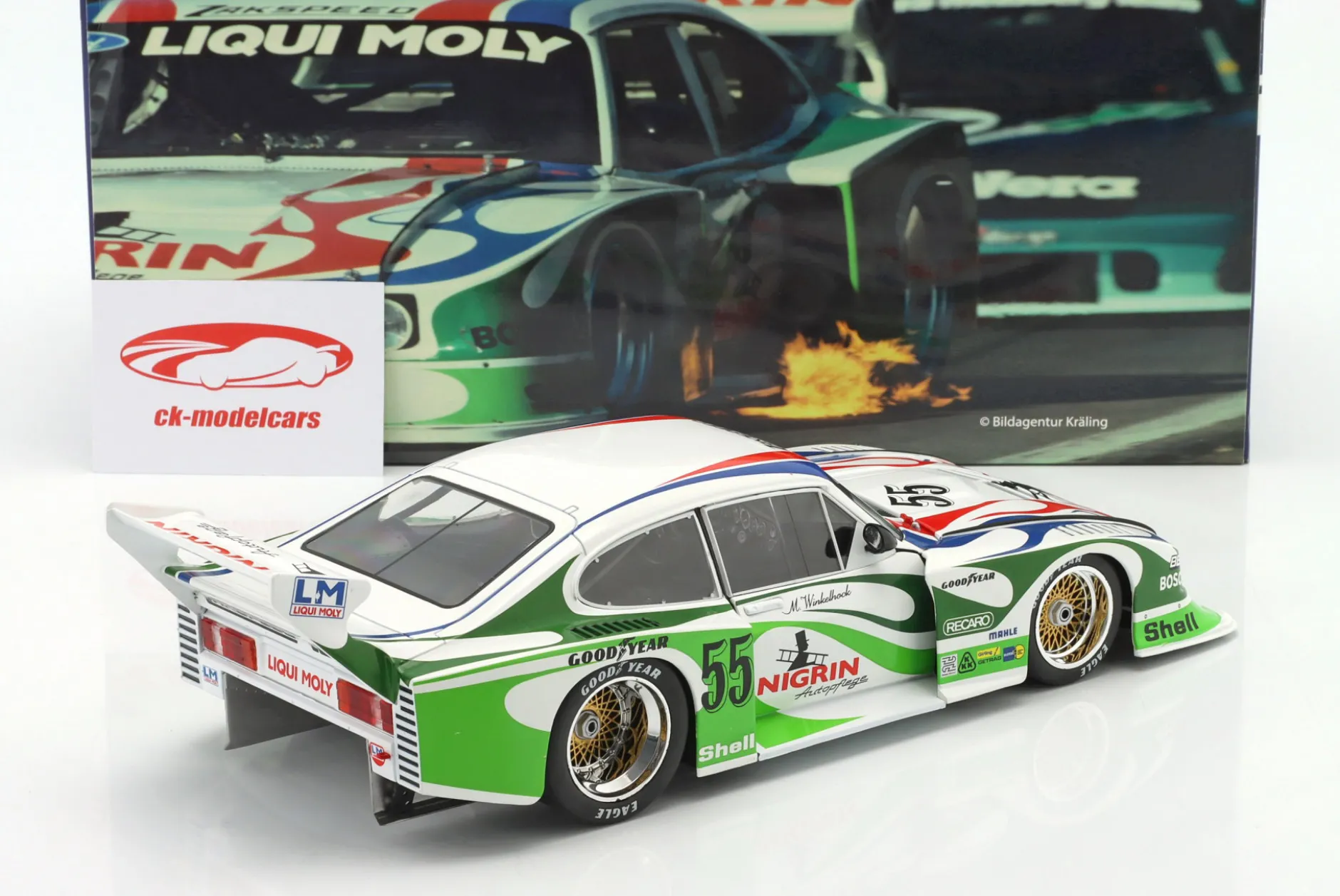 Ford Capri Turbo Gr. 5 Nigrin #55 DRM 1981 M. Winkelhock 1:18 WERK83