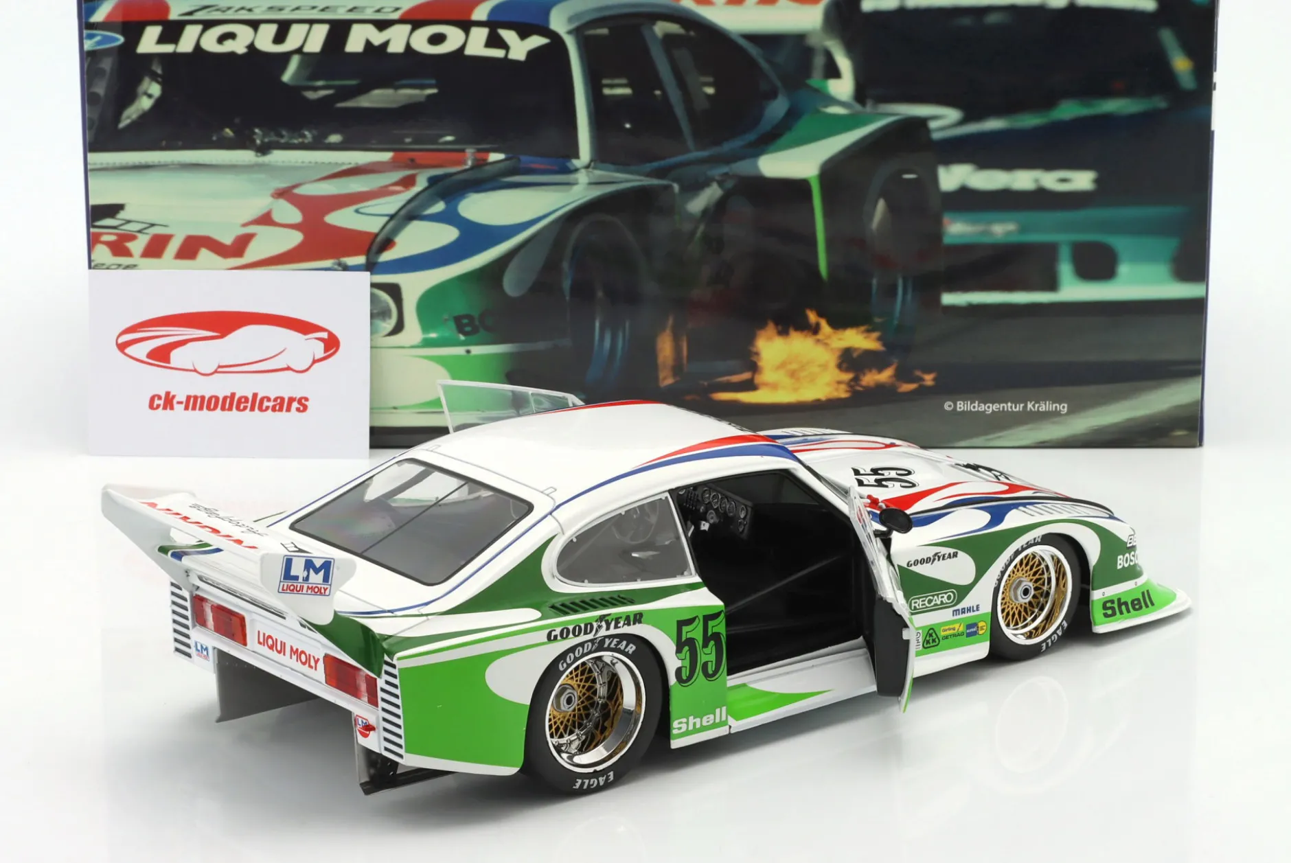 Ford Capri Turbo Gr. 5 Nigrin #55 DRM 1981 M. Winkelhock 1:18 WERK83