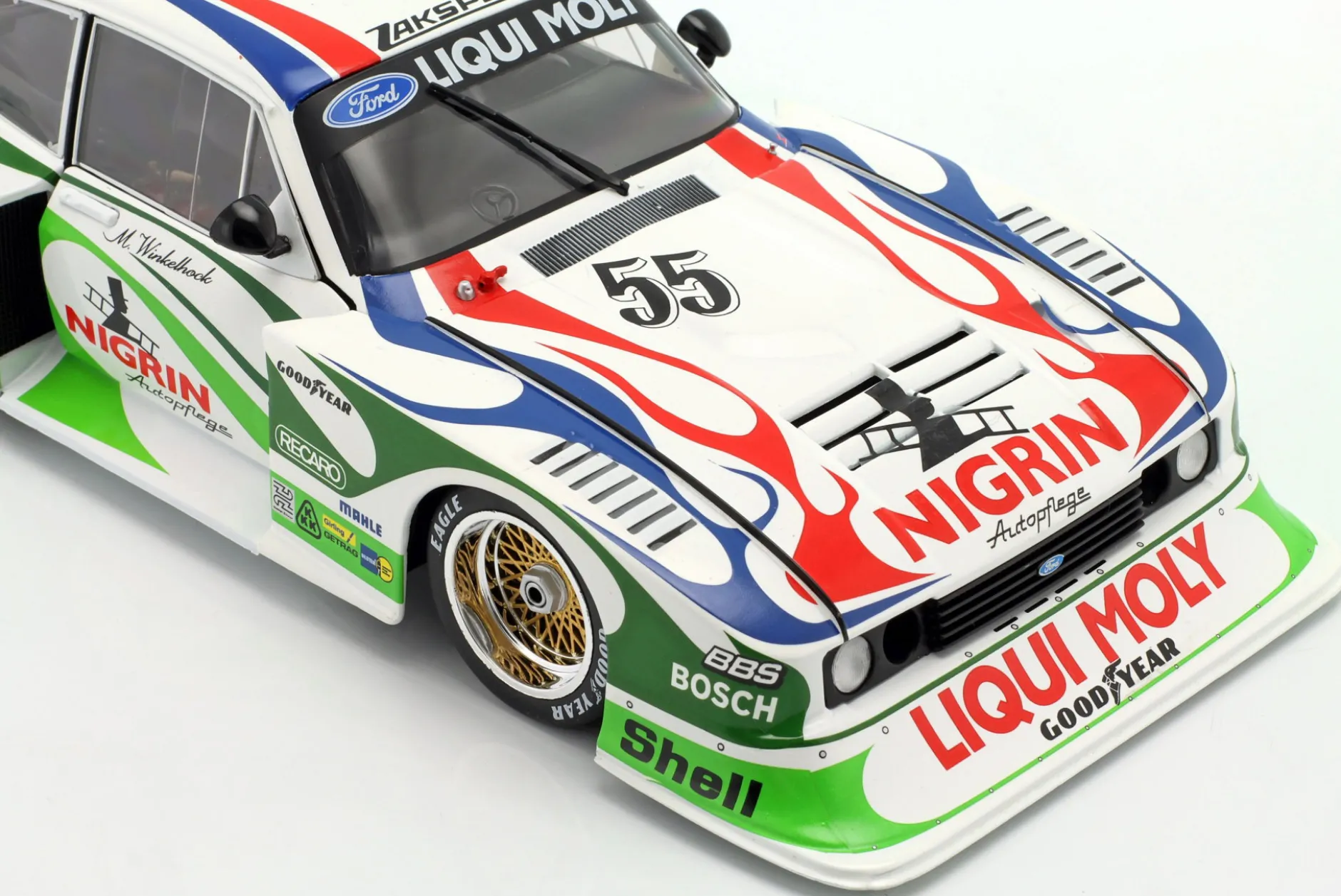 Ford Capri Turbo Gr. 5 Nigrin #55 DRM 1981 M. Winkelhock 1:18 WERK83