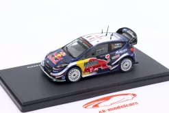 Ford Fiesta WRC #1 Sieger Rallye Monte Carlo 2018 Ogier, Ingrassia 1:43 Altaya