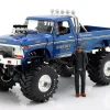 Ford F-250 Monster Truck 48-inch Tires Bigfoot #1 1974 mit 2 Figuren 1:18 Greenlight