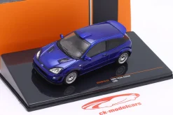 Ford Focus RS Baujahr 1999 blau metallic 1:43 Ixo