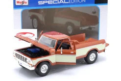 Ford F150 Pick-Up Baujahr 1979 braun metallic / creme weiß 1:18 Maisto