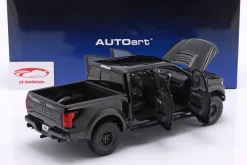 Ford F-150 Raptor Supercrew Pick-Up Baujahr 2019 achatschwarz 1:18 AUTOart