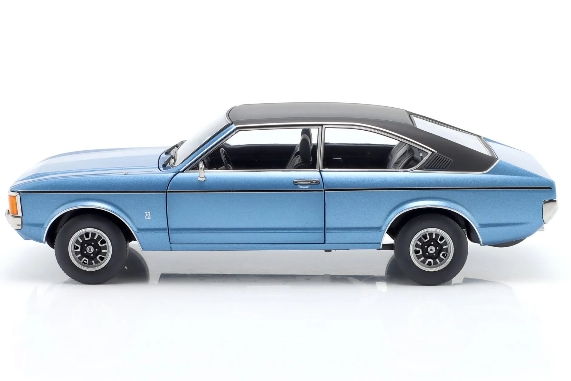 Ford Granada L Coupe Serie 2 Baujahr 1975 blau metallic 1:18 TOURING