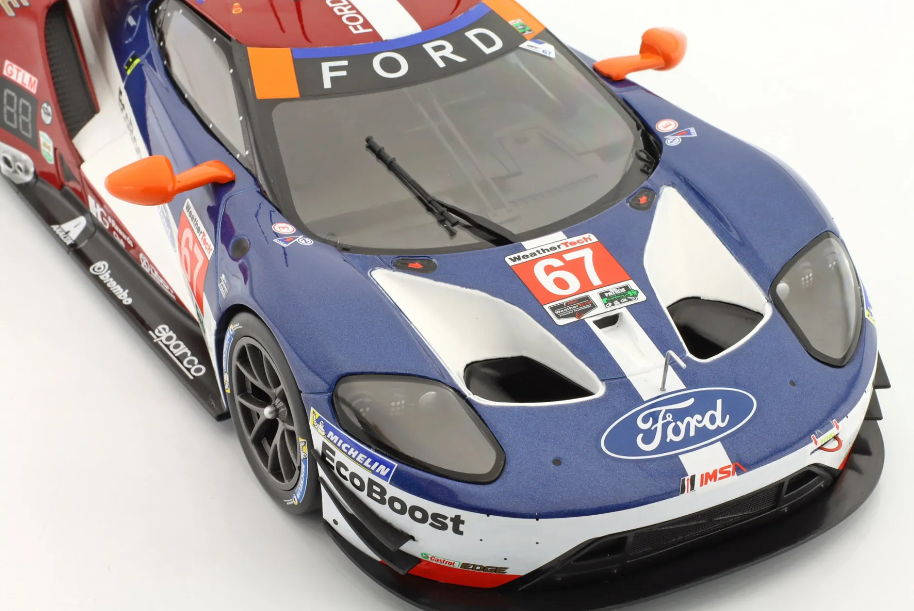 Ford GT #67 Class Winner 24h Daytona 2018 Briscoe, Dixon, Westbrook 1:18 Ixo