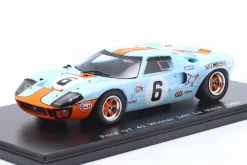 Ford GT40 Gulf #6 Sieger 24h LeMans 1969 Ickx, Oliver 1:43 Spark