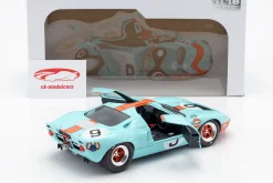 Ford GT40 Gulf #9 Sieger 24h LeMans 1968 Rodriguez, Bianchi 1:18 Solido