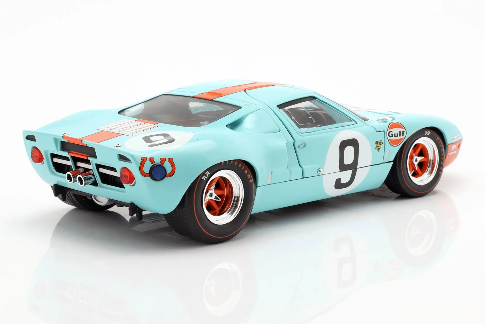 Ford GT40 Gulf #9 Sieger 24h LeMans 1968 Rodriguez, Bianchi 1:18 Solido