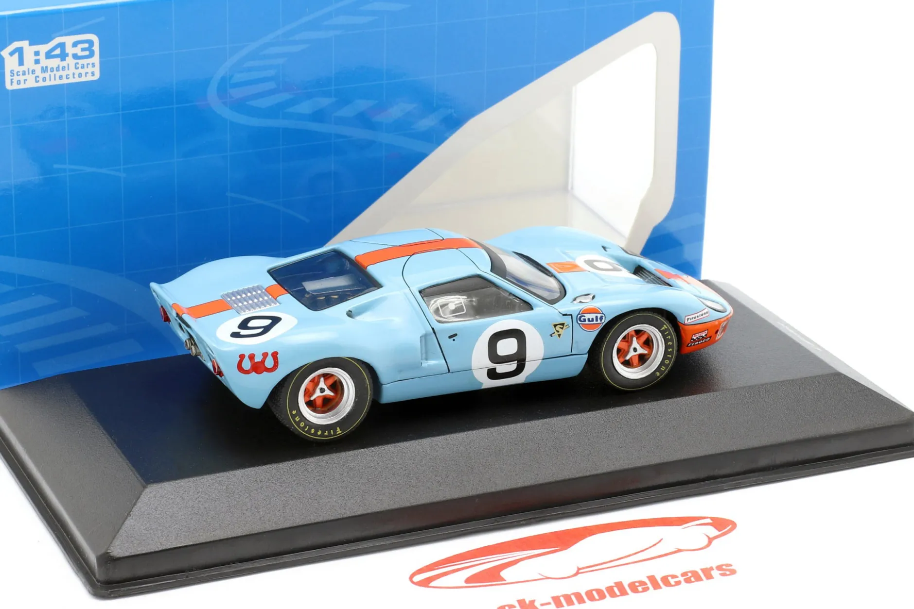 Ford GT40 Gulf #9 Winner 24h LeMans 1968 Rodriguez, Bianchi 1:43 Ixo