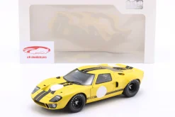Ford GT40 MK1 Baujahr 1968 gelb / schwarz 1:18 Solido
