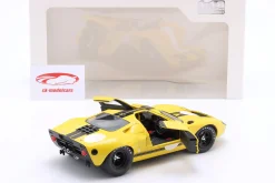 Ford GT40 MK1 Baujahr 1968 gelb / schwarz 1:18 Solido