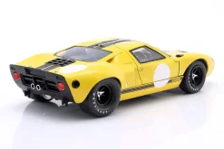 Ford GT40 MK1 Baujahr 1968 gelb / schwarz 1:18 Solido
