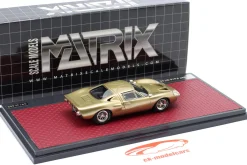 Ford GT40 MK III Baujahr 1967 gold metallic 1:43 Matrix
