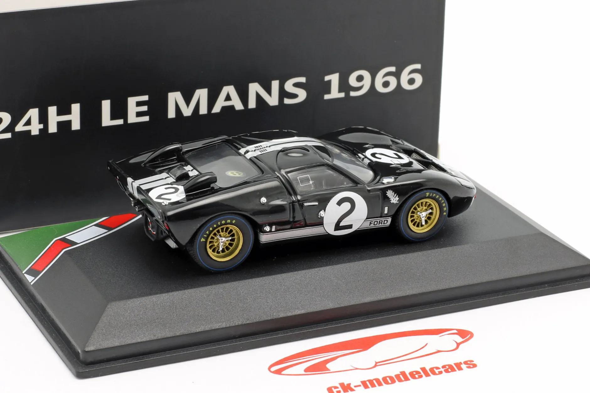 Ford GT40 MK II #2 Winner 24h LeMans 1966 McLaren, Amon 1:43 CMR