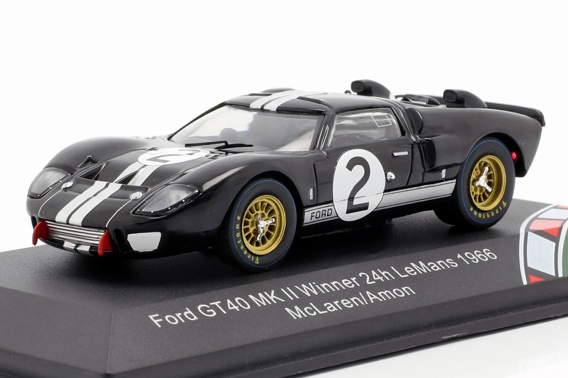 Ford GT40 MK II #2 Winner 24h LeMans 1966 McLaren, Amon 1:43 CMR
