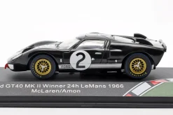 Ford GT40 MK II #2 Winner 24h LeMans 1966 McLaren, Amon 1:43 CMR