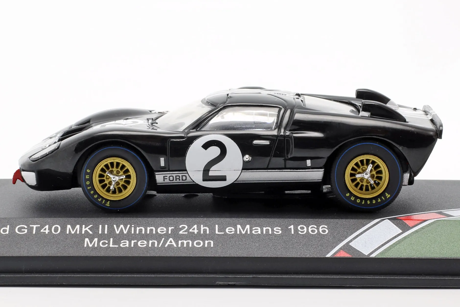 Ford GT40 MK II #2 Winner 24h LeMans 1966 McLaren, Amon 1:43 CMR