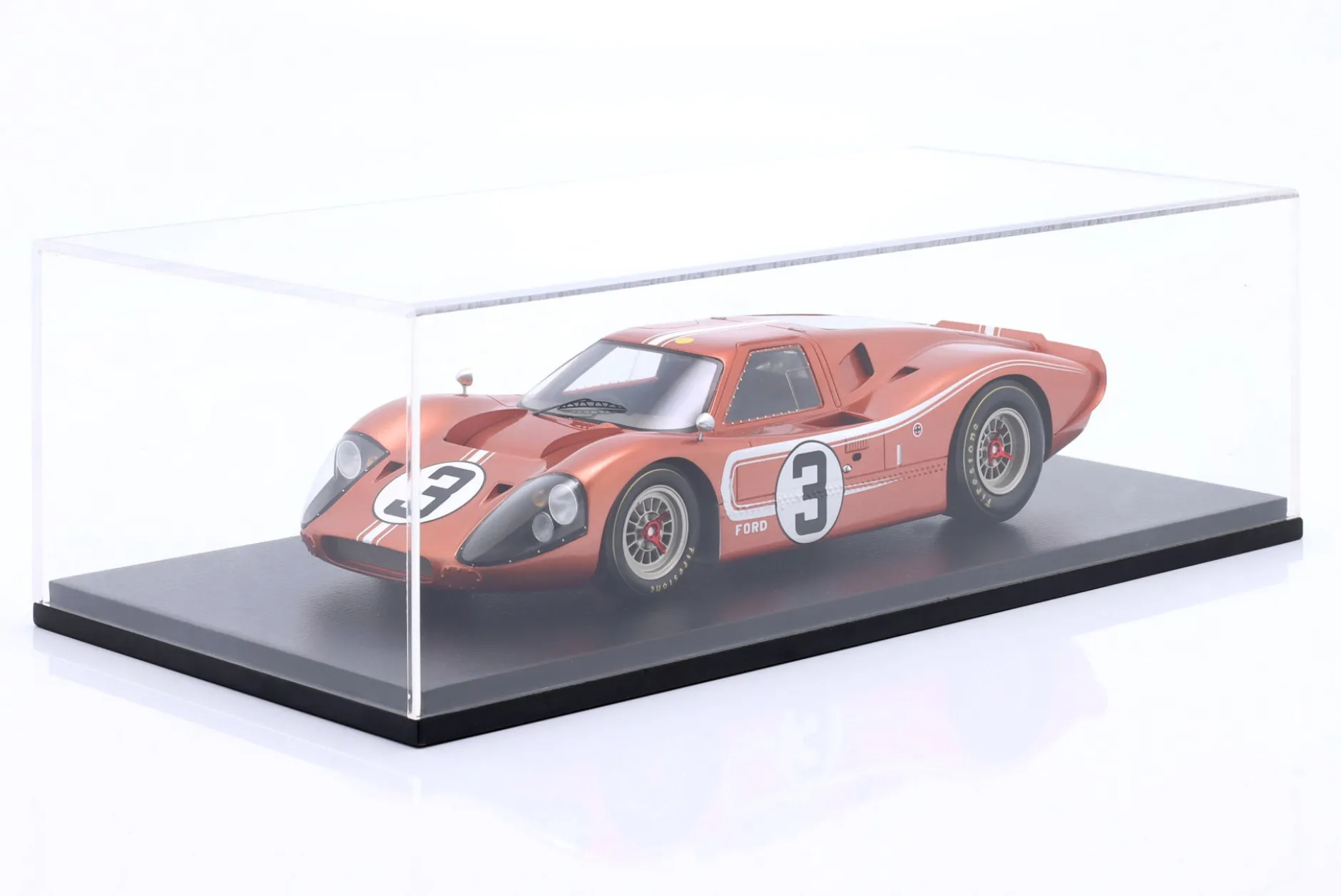 Ford GT40 MK IV #3 24h LeMans 1967 Andretti, Bianchi 1:18 Spark