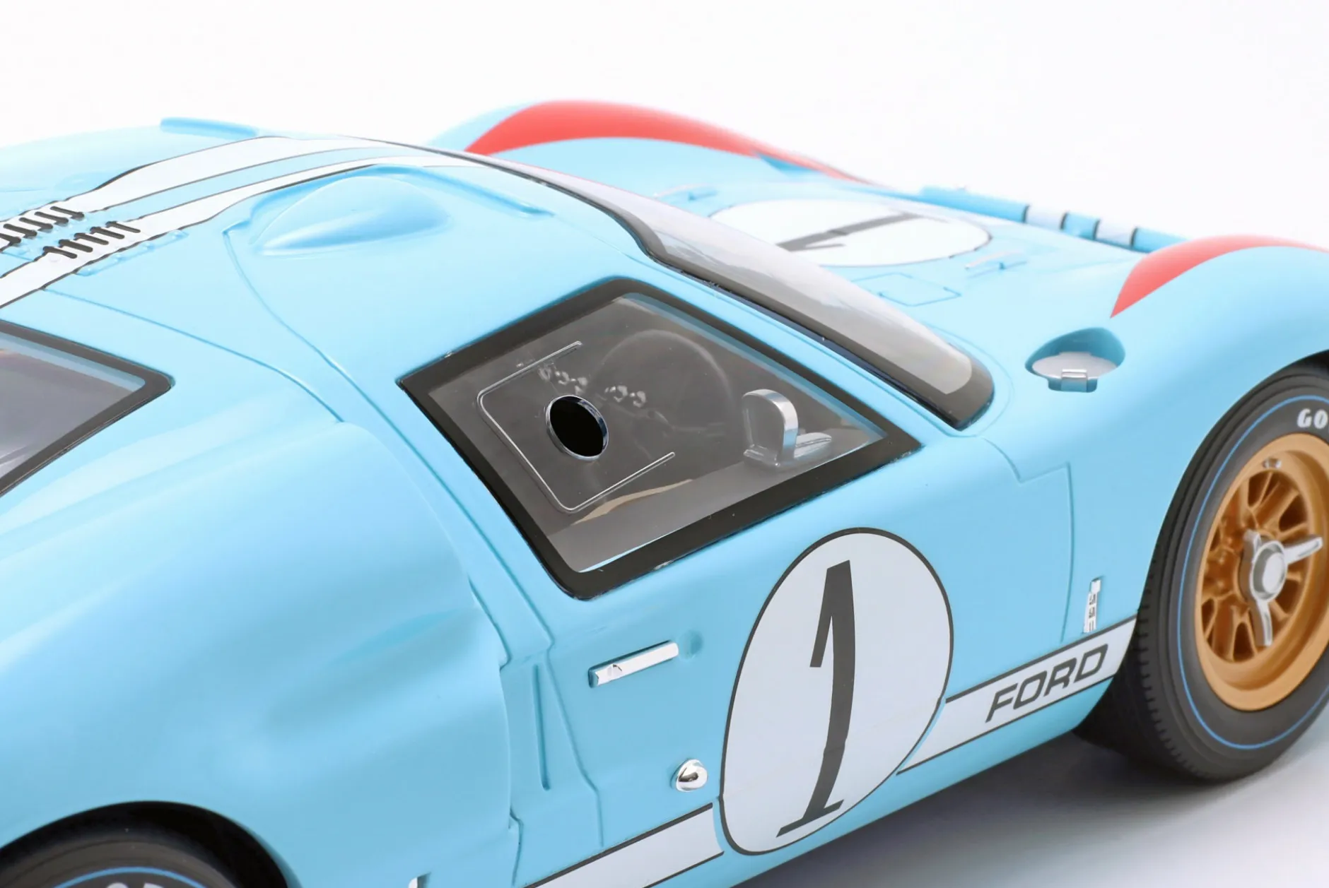 Ford GT40 #1 2nd 24h LeMans 1966 Miles, Hulme 1:12 CMR