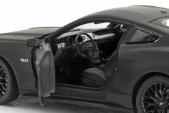 Ford Mustang GT Baujahr 2015 matt schwarz 1:24 Welly