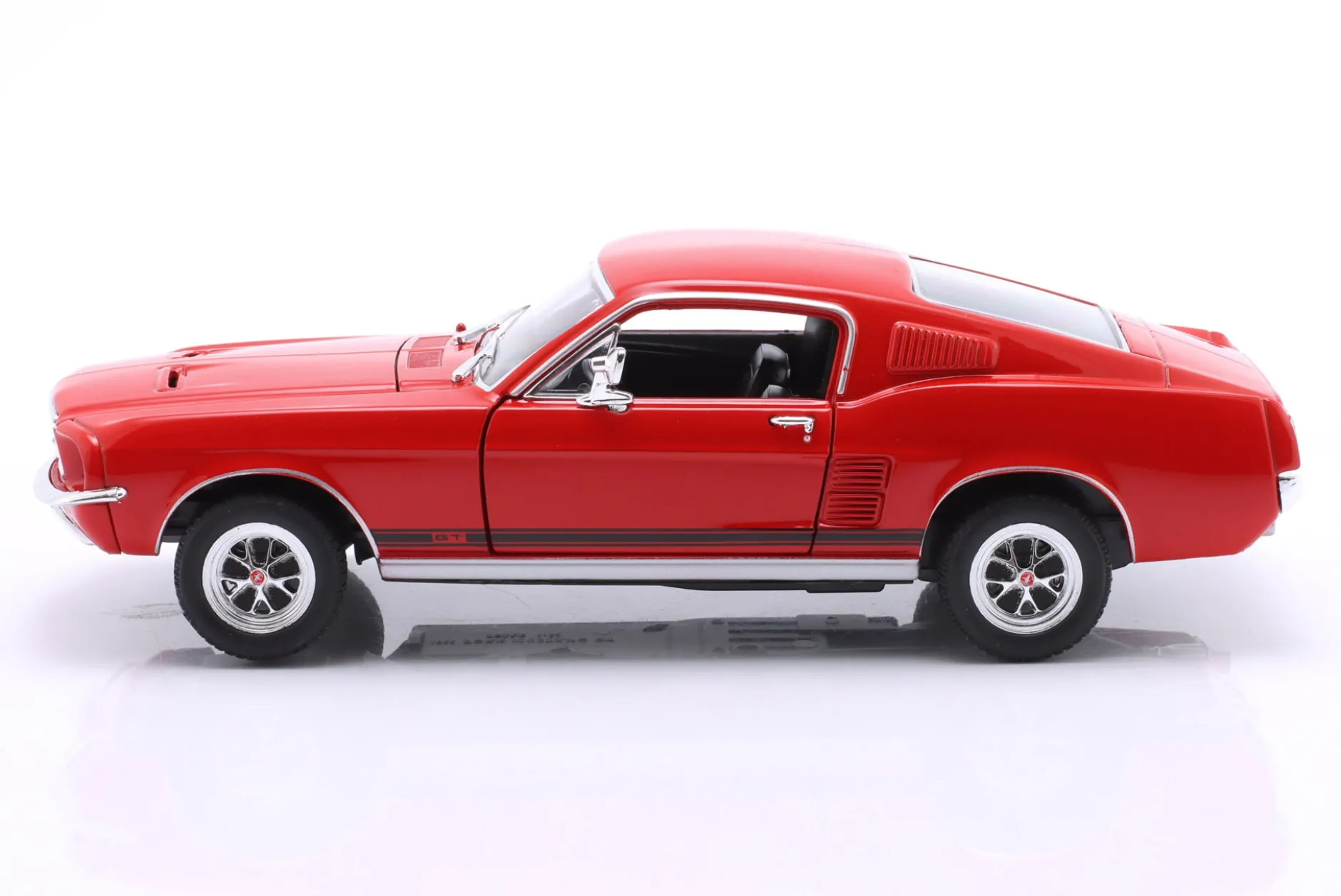 Ford Mustang GT Baujahr 1967 rot 1:24 Welly