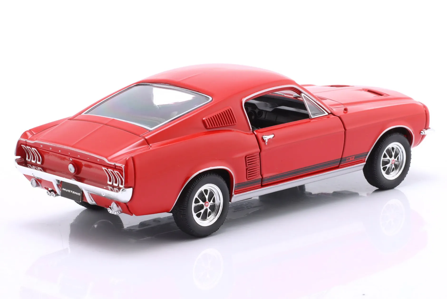 Ford Mustang GT Baujahr 1967 rot 1:24 Welly