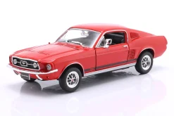 Ford Mustang GT Baujahr 1967 rot 1:24 Welly