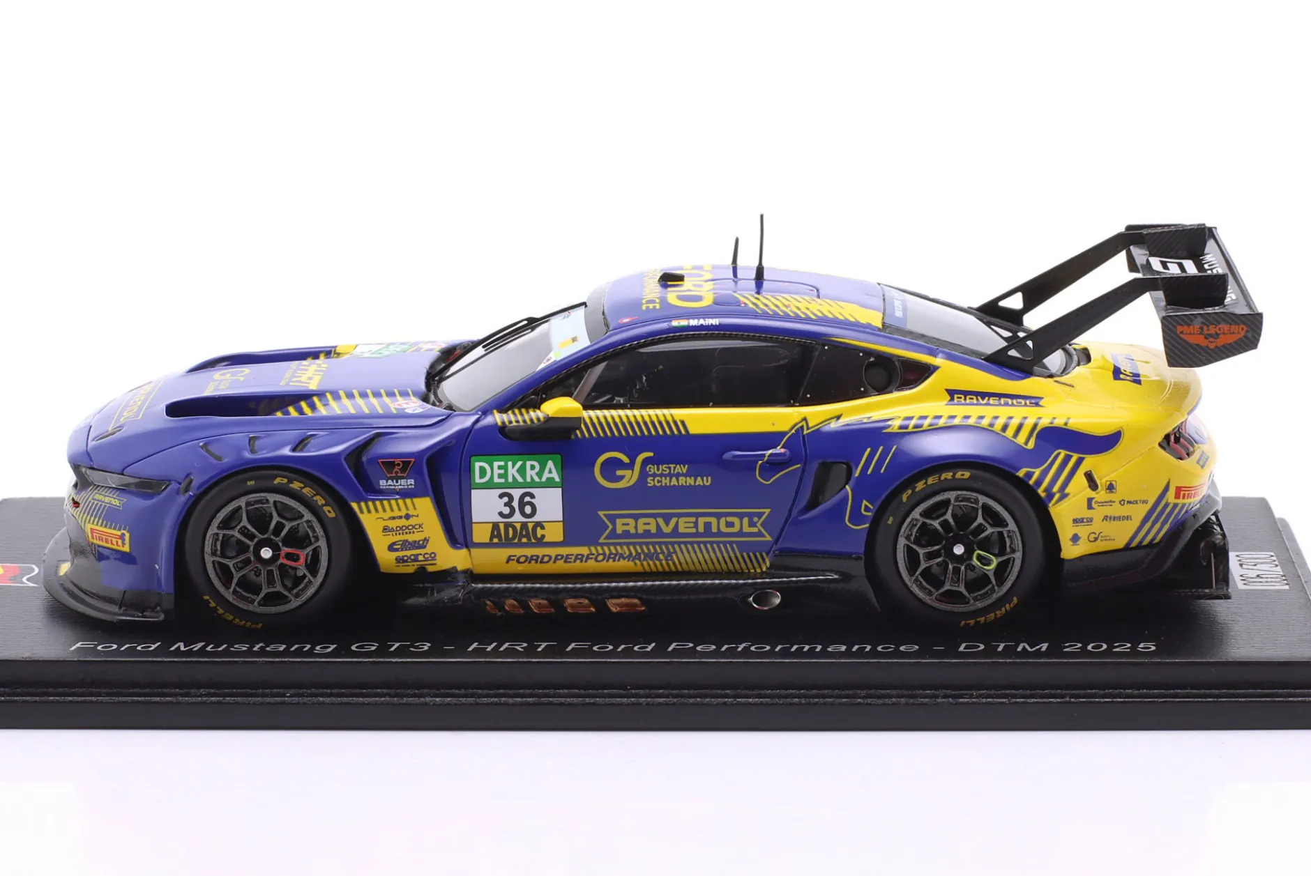 Ford Mustang GT3 #36 DTM 2025 Arjun Maini 1:43 Spark