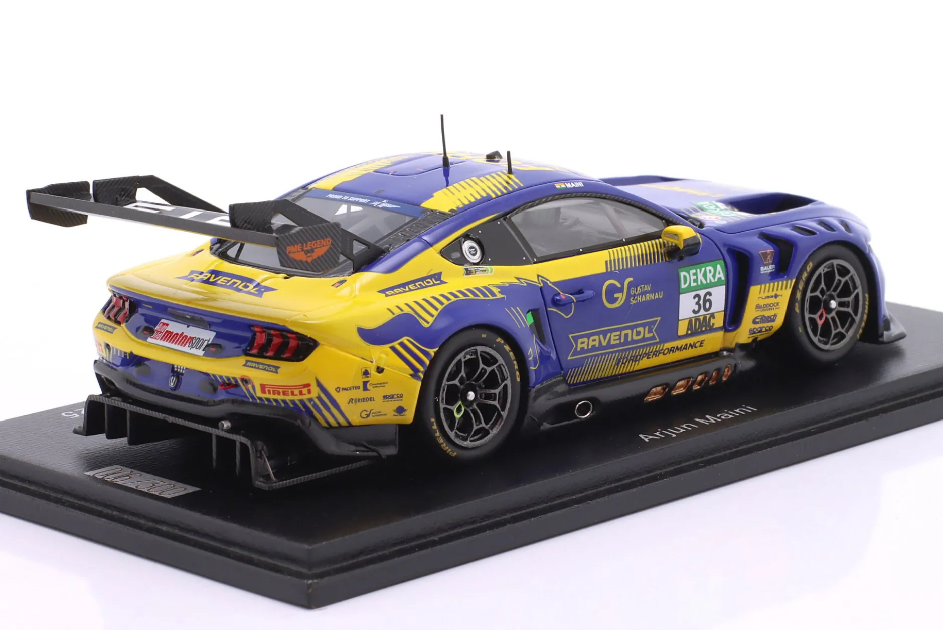 Ford Mustang GT3 #36 DTM 2025 Arjun Maini 1:43 Spark