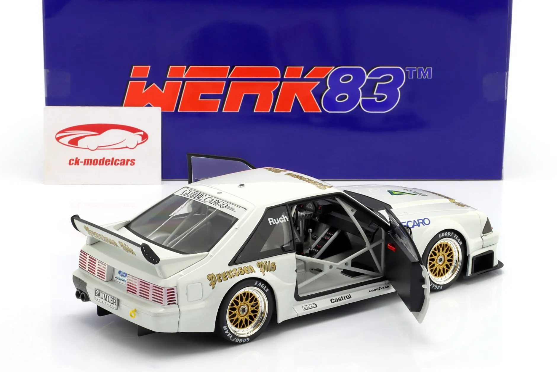 Ford Mustang 5.0 GT #33 DTM 1993 Gerd Ruch 1:18 WERK83
