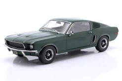 Ford Mustang GT Fastback Bullitt Baujahr 1968 dunkelgrün 1:18 KK-Scale